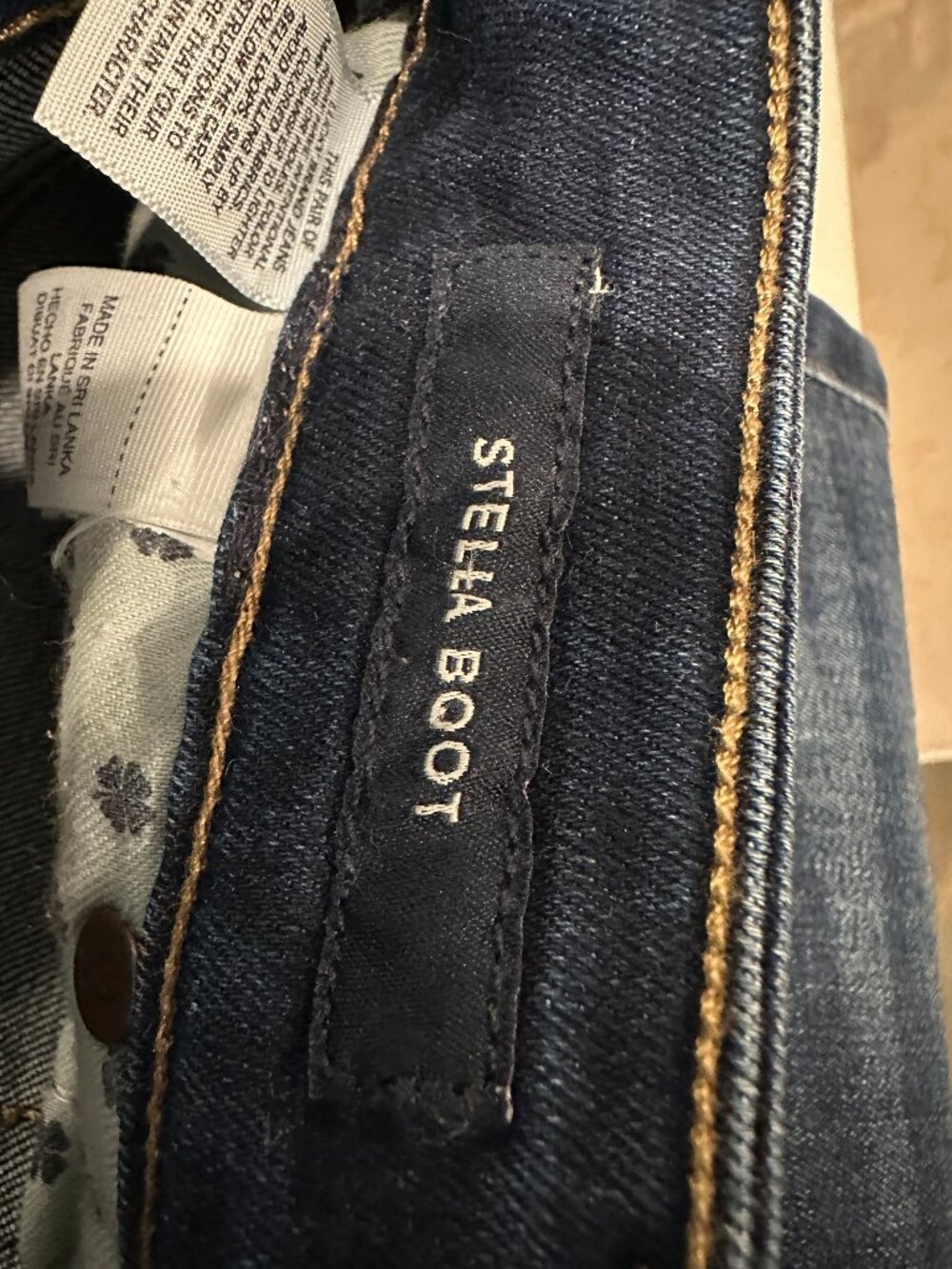 Lucky Brand Stella Boot Size 4/27 Jeans